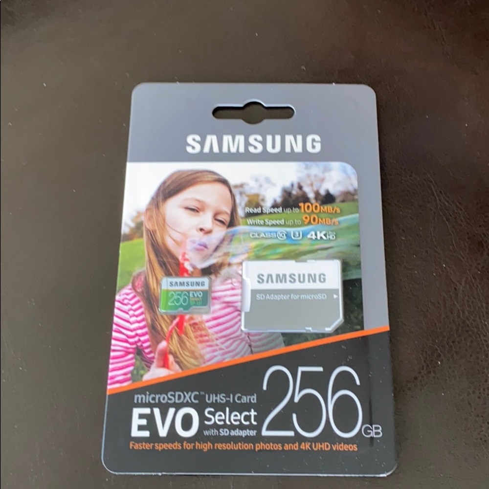 Samsung microSDXC EVO card 256GB